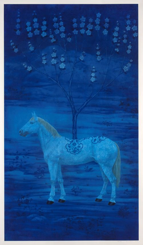Lei Xu - Tree of Blue Underglaze | MasterArt